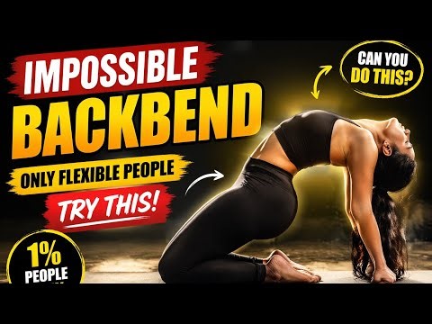 Most People FAIL This Backbend… Try This! // Impossible Backbend Challenge 😳 Can YOU Do This? 