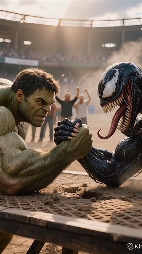 Hulk Wins & Epic Victory Celebration 💥 | Hulk vs Venom Beast | 4K#hulkshorts