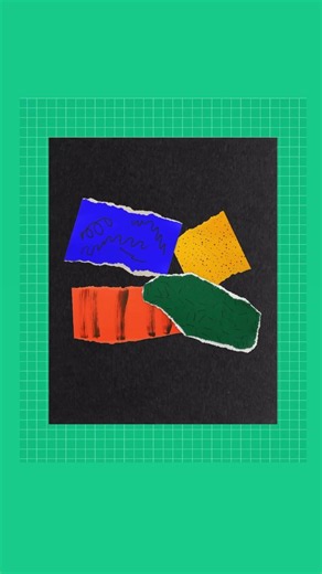Get crafty with Aqua's Collage Coast—layer art with jewels, shapes, paper cutouts, and more!