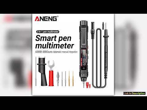 ANENG A3005B 6000 Count Professional Multimeter Pen Phase Sequence Detector ACDC Voltage Meter Ohm