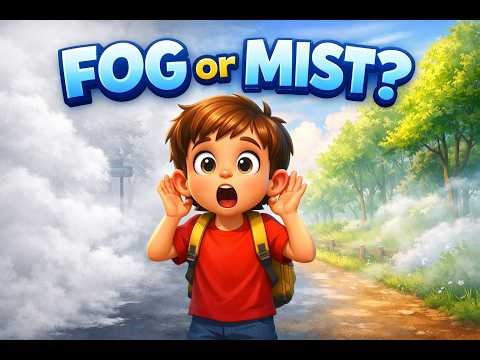 What's the REAL Difference Between Fog and Mist?