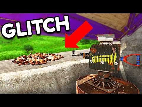 This Turret Glitch Got Me So Much LOOT - Rust