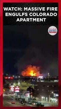 COLORADO FIRE: Three-Alarm Blaze Rips Through Unfinished Apartment Building