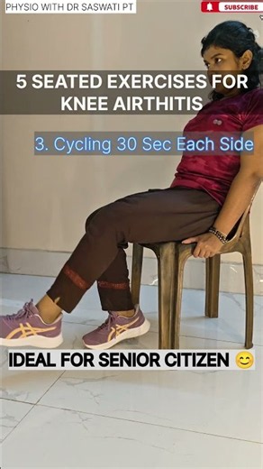 Best seated Exercises for Arthritic Knee Pain ! #kneepain #kneearthritis #kneepainrelief #exercise