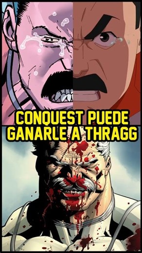 ¿Podría Conquest ganarle a Thragg? | Invincible #invincible #comics #shorts