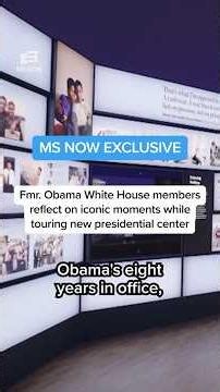 EXCLUSIVE: Fmr. Obama WH members reflect on iconic moments while touring new presidential center