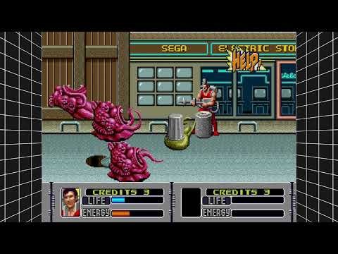 Alien Storm Gameplay Finalizado com Garth. No Xbox One Fat