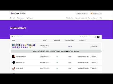 Getting Started with Polygon PoS