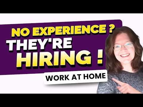No Experience Needed For These Easy Work From Home Jobs !