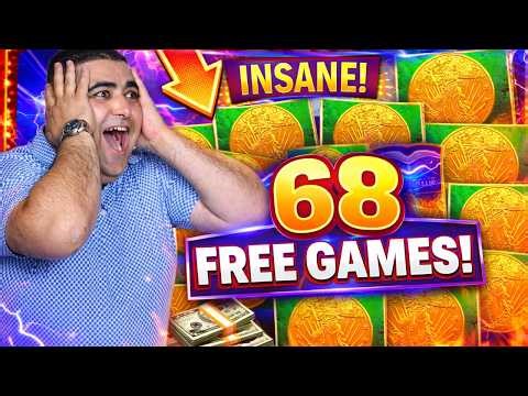 OMG! $500 Max Bets & 68 Free Spins on High Limit Buffalo Went INSANE