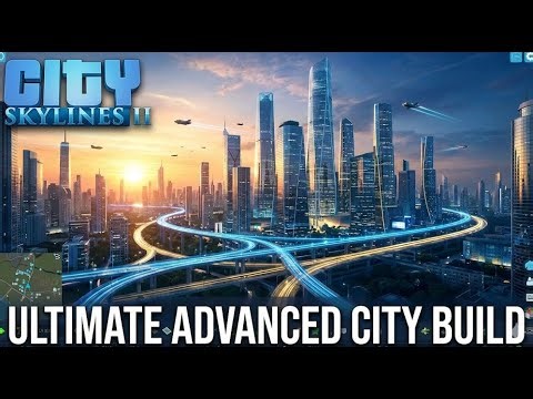 Building Mega Structural Cities in city skylines 2