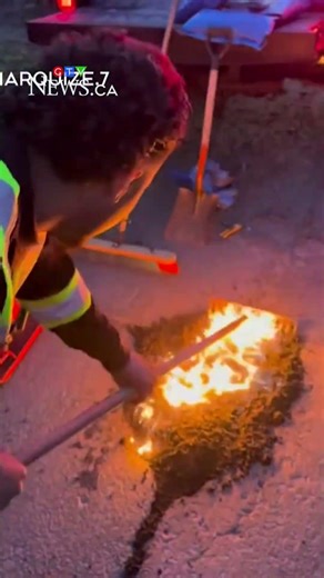 This Montrealer is filling in potholes around the city - for free