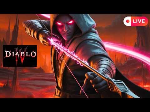 Diablo IV Livestream, Noob playing on: Hard! again! Diablo 4 Live, hack & slay