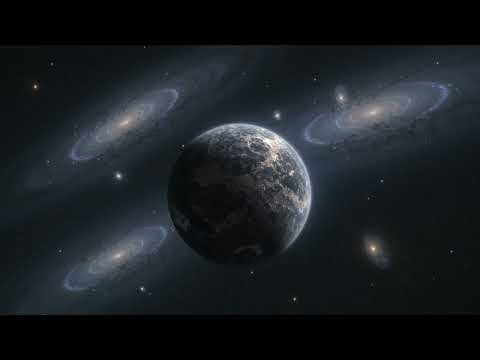 Alien Planet: Mysterious Atmosphere, Ancient Stars & Distant Galaxies | Cinematic Space Journey