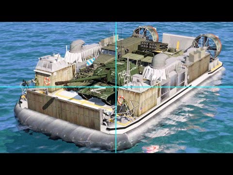 Russian War Vehicles Shipped Through Eastern Beach Route Sunk By Missile