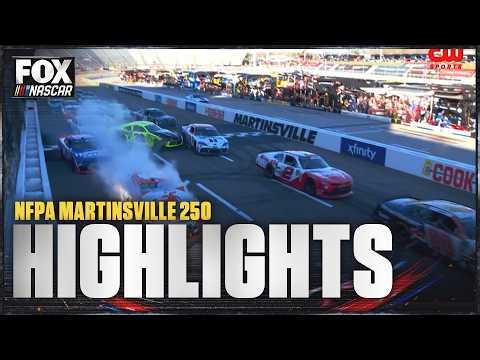 NASCAR O'Reilly Auto Parts Series: NFPA 250 Highlights 🏁 NASCAR on FOX