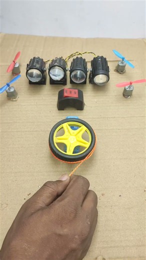 for DC motor and for fog light power compare with use gear DC motor and big tyre_Dc Motor