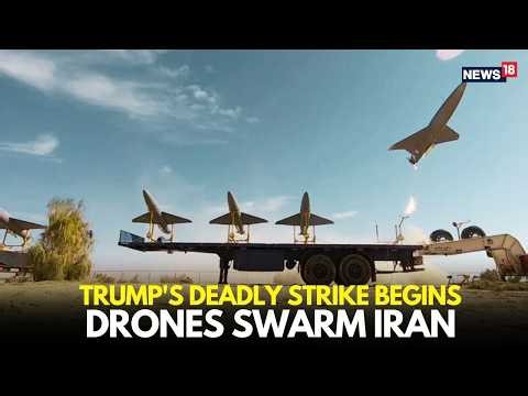 Iran Under Drone Attack LIVE: Air Defences Take Down U.S. Drones in Tehran | War News Updates | N18G