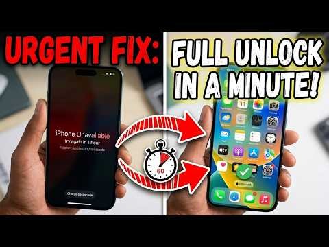 iPhone Unavailable Fix 🔓 || How To Unlock iPhone Unavailable Without Computer (2026 Guide)