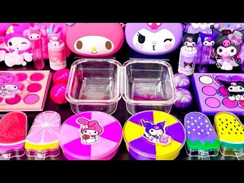ASMR slime satisfying cutting toys 🧸