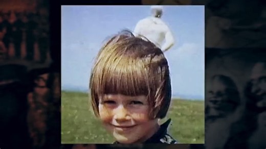 A little girl smiled in a field - then a white figure appeared behind her, “no one else was there”