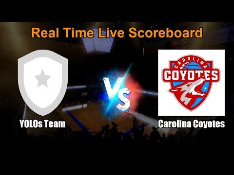 YOLOs Team vs Carolina Coyotes Live Score - Guatemala LMM
