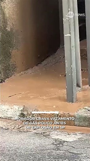 Morador grava vazamento de gás pouco antes de explosão em SP | #SBTNews