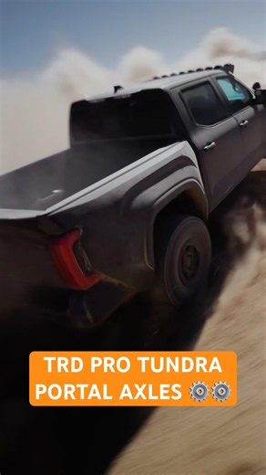 Wide body + Portal Axle Tundra vs. Can-Am Maverick R #toyota #canammaverick
