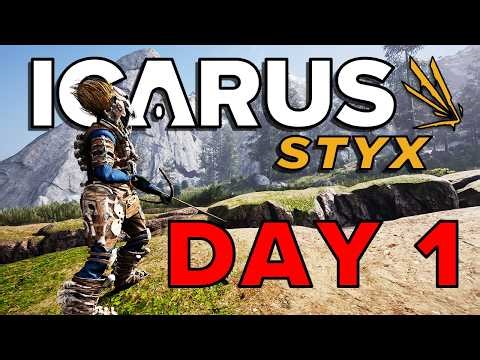 🔥My First Time on STYX Map in Icarus is Insane!