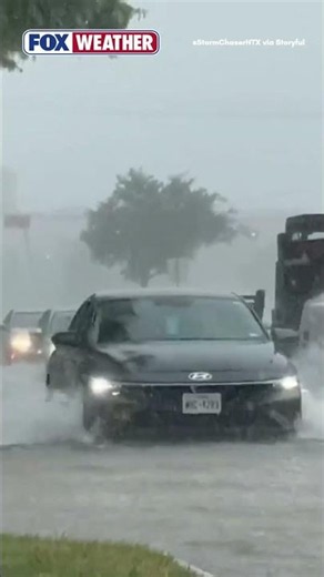 Heavy Rain Triggers Flash Flood Threat Across Texas
