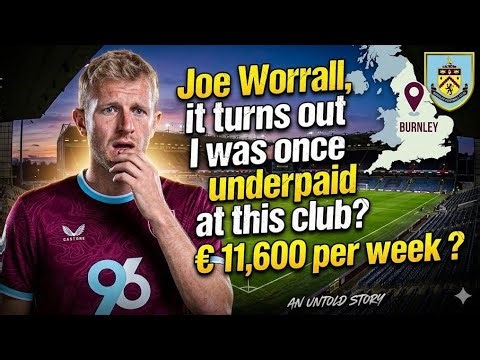 From Forest to Burnley | Joe Worrall's career history, weekly salary and market value each year
