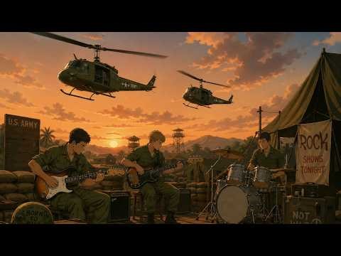 🎵 Peace & Chaos (Vietnam War Instrumental 60s-70s Rock Instrumental Tribute) AI Music