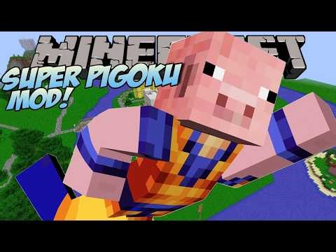 Minecraft | SUPER PIGOKU MOD! (Harness the Power of BACON!) | Mod Showcase 1.7.10