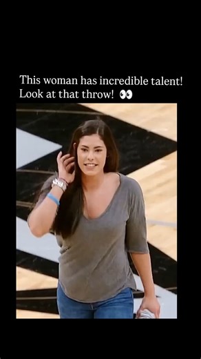 Innofy.io on Instagram: "The post shares a viral 2021 clip of WNBA player Kelsey Plum hurling a rolled t-shirt from the court to her father in the upper stands during an NBA All-Star Game, demonstrating exceptional arm strength over 100 metres. Though the overlaid narration incorrectly states it occurred in 2020 and targeted her husband, the throw reached her dad, Jim Plum, a frequent detail in recirculated videos that amplifies its wholesome appeal. With over 560,000 views and enthusiastic repl