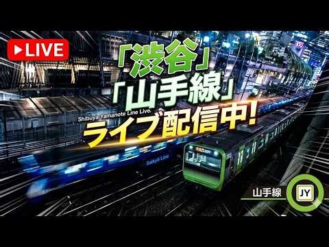 【Train Live】🚆📡渋谷Train Live｜山手線・埼京線・N’EX・相鉄線・貨物列車まで一日中観察 Day & Night Train Live #遅延