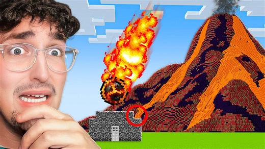 Testing natural disasters in Minecraft to see if I survive