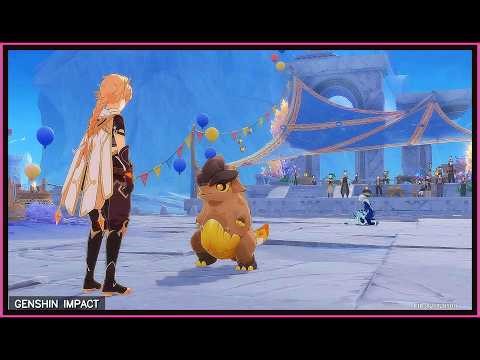 Traveler's Fated Duel & Linnea Vs Celaeno | Alcyon Act I | Luna VI | Genshin Impact Ver 6.5 Cutscene