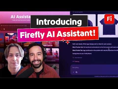 Create Product Mockups, Edit Photos & Generate Videos with Adobe Firefly AI Assistant!