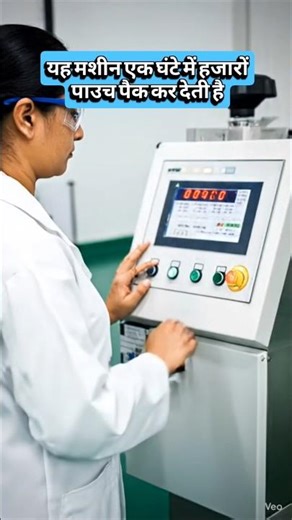 Automatic Pouch Packing Machine With Ribbon Batch Coder Full Working Demo #sortingsystem #sorting