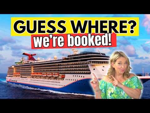 Our Next Cruise Is Booked! 🎉 Carnival Legend + A Look Back at 2025