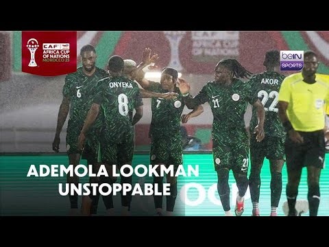 Nigeria vs Mozambique: Goal by Ademola Lookman to put the Super Eagles ahead | AFCON 2025 Highlights