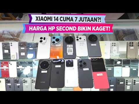Cek Pasar Offline! HP SECOND 1 JUTAAN vs 23 JUTAAN! Harga HP Terbaru ITC Cempaka Mas! #MarZoom 385
