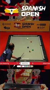 RACK 10 | SHANE VAN BOENING VS ELLIOTT SANDERSON | SPANISH OPEN POOL | #9ball #billiards #highlight