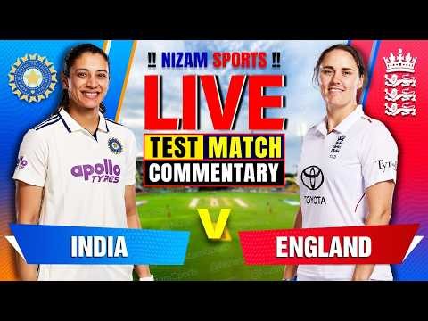 🔴Live: India vs England | Test Match | Live Cricket Score & Commentary