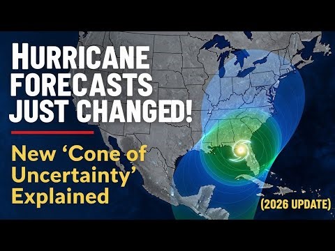 Hurricane Forecasts Just Changed! New “Cone of Uncertainty” Explained (2026 Update)#HurricaneUpdate