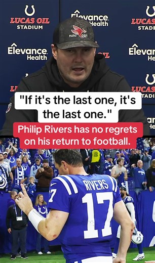 Philip Rivers Reflects on His Return to Football