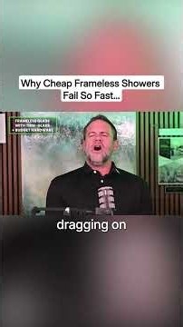 The Frameless Shower Upgrade That Fails the Fastest