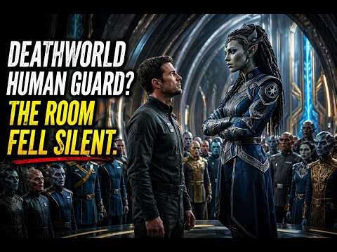 Alien Woman Leader Ignored Her Human Guard—He Was from a Deathworld. The Room Fell Silent
