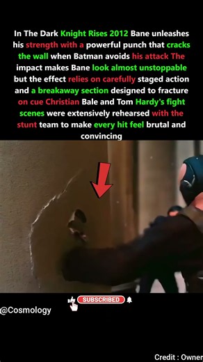 Bane’s Punch Was Designed to Shatter the Wall