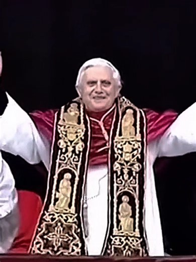 On April 19, 2005, Cardinal Joseph Ratzinger was elected pope on the fourth ballot of a two-day conclave, taking the name Benedict XVI. He was the first German pope in over 1,000 years. #catholic #habemuspapam #ratzinger #pope #fyp